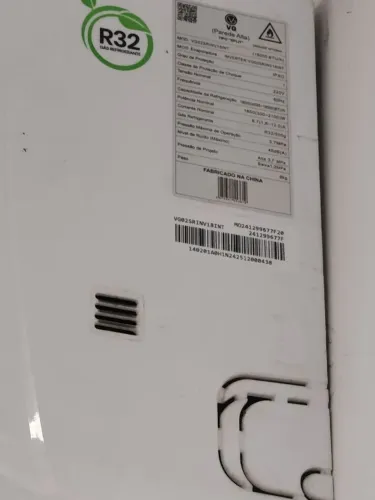 Ar condicionado VG 18 mil btus