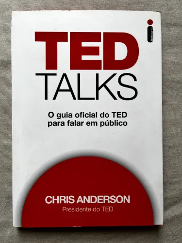 Livro TED TALKS - O guia oficial do TED para falar em público - Novo