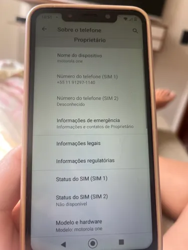 Motorola One 64 GB - Funcionando Perfeitamente