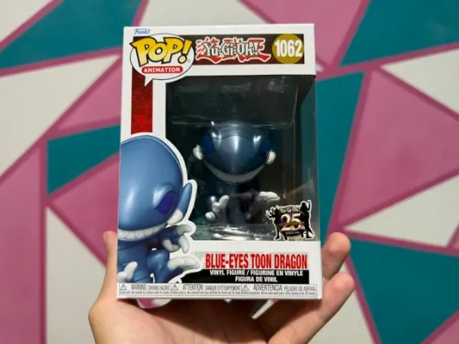 EDIÇÃO DE ANIVERSÁRIO Funko Pop Blue Eyes Toon Dragon Yugioh