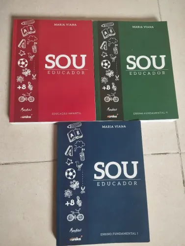 Kit livros Sou educador ( Editora Eureka) Ensino infantil e Fundamental I e II
