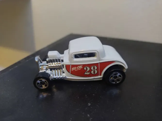 Miniatura Hotwheels 32 Ford Branco Loose Novo 1:64 Hot Wheels