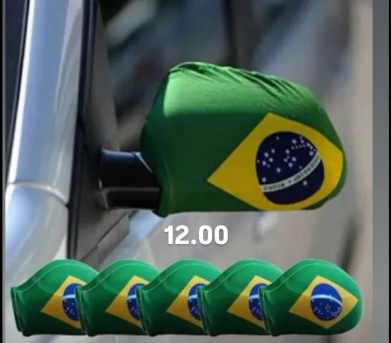 Bandeira do Brasil para retrovisor 