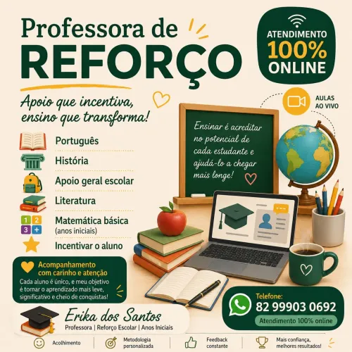 Aulas de Reforço Escolar