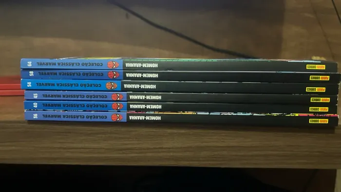 Coleção clássica Marvel 6 volumes