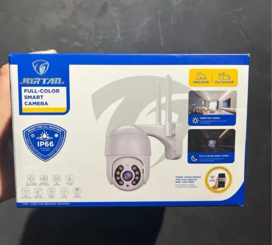 Câmera de Segurança Wi-Fi Speed Dome Jortan Full Color IP66 1080P