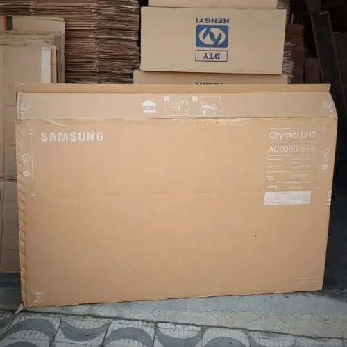 Caixa Televisão Samsung com isopor