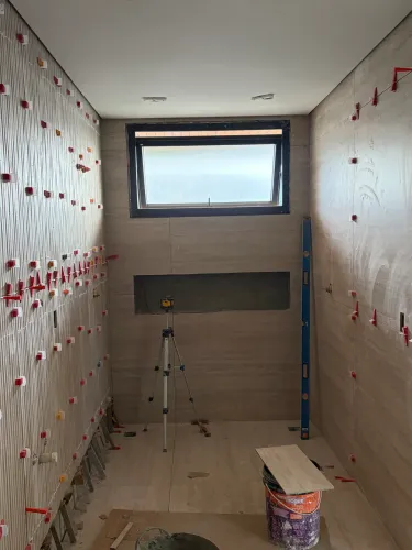 Instalação revestimento porcelanato
