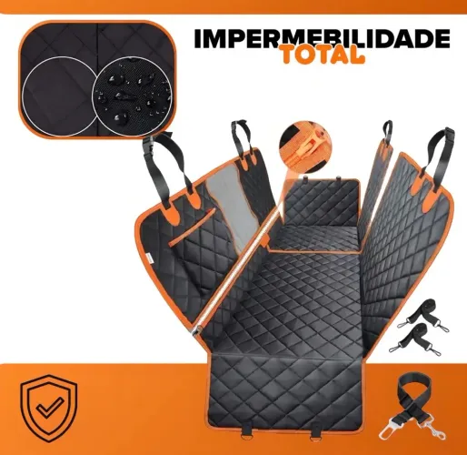Capa Protetora Banco Pet Para Carro Impermeável Automóvel 