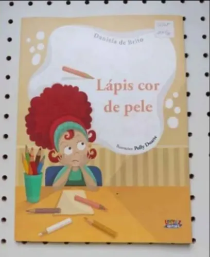Livro lápis cor de pele