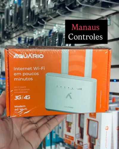Moldem de Rede Internet 3G/ 4G até 9 Dispositivos MD-4000SX  ( Promoção )