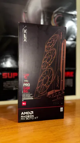 Rx 9070 XT XFX Swift Placa nova open Box com no plastico