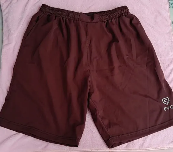 Short tactel marrom G1