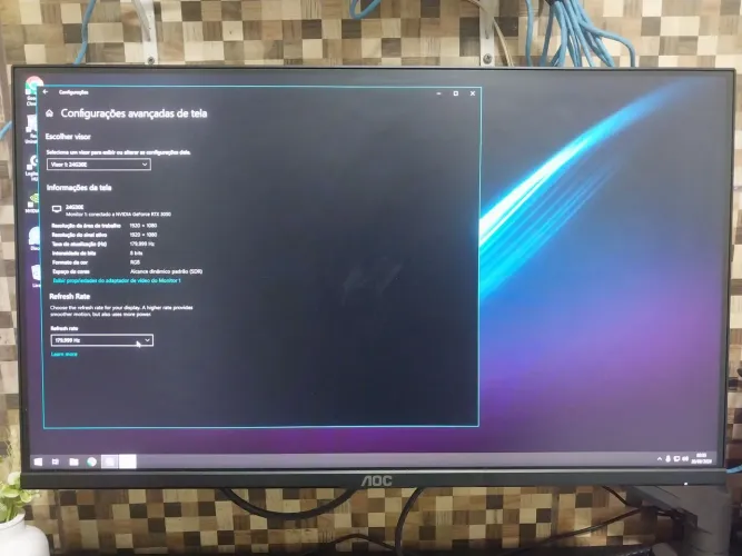 Monitor aoc 180hz