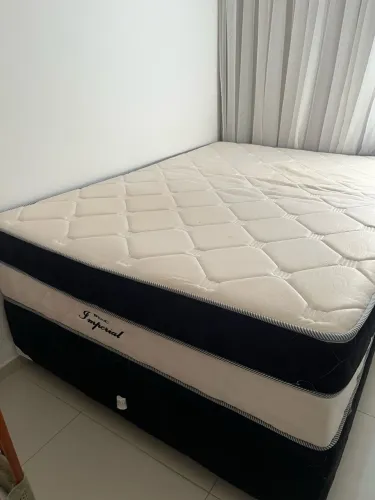 Cama de Casal box completa