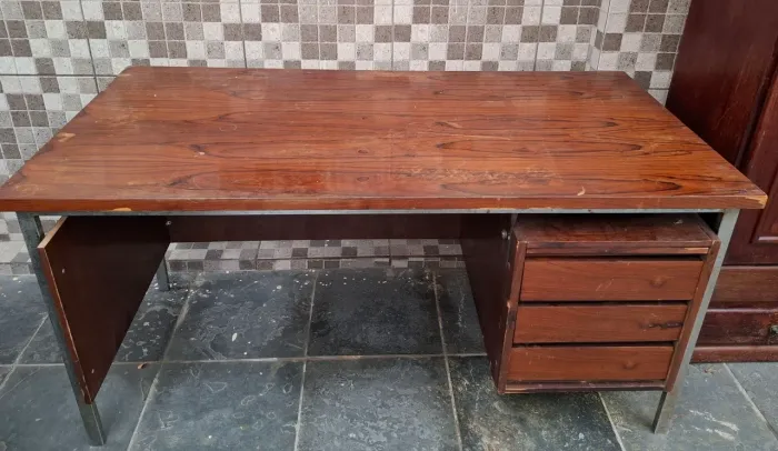 Mesa Escritorio Madeira Maciça