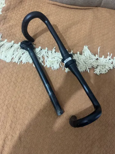 Kit Guidon 420mm mesa de 90mm mais cano 27.2 