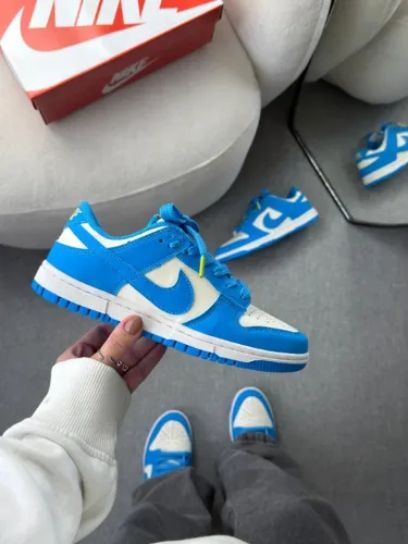 Tênis Nike SB Dunk Low Kentucky Azul Premium Unissex (Dois tipos de cadarço) - FOTOS REAIS