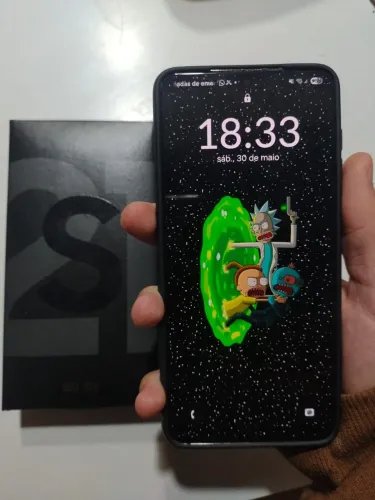 Galaxy s21 128gb aceito trócas