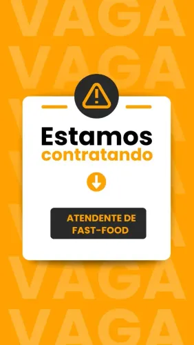 Atendente de Fast-Food 