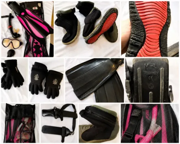 Kit Completo Mergulho + Nadadeiras Scubapro