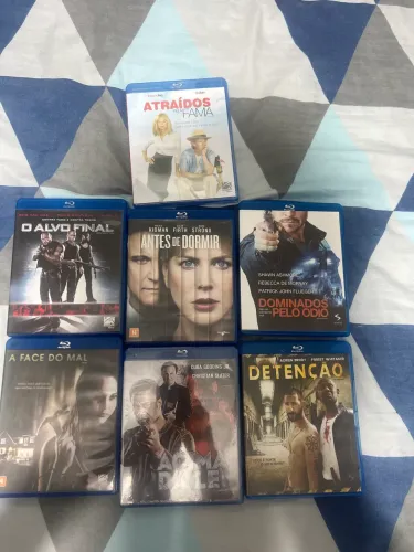 7x Blu Rays - R$ 50,00