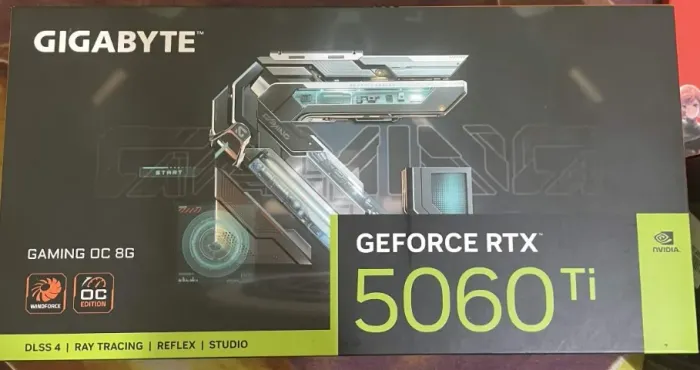 RTX 5060 ti 8gb triple fan