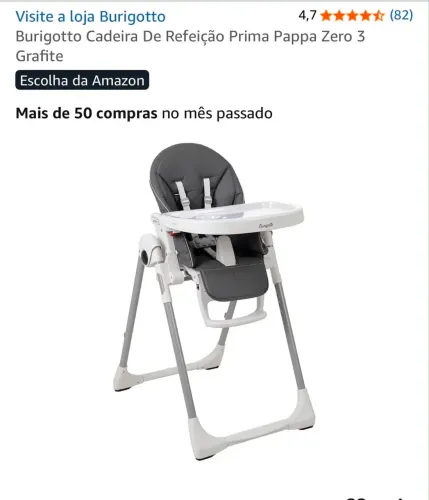 Cadeira de refeição