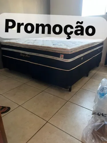 Cama King nova embalada