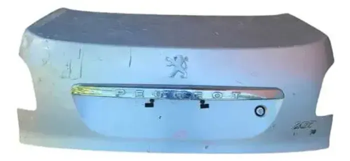 Tampa Traseira Peugeot 207 Passion 2009 A 2014 Cinza