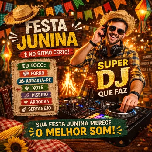 DJ para Festa Junina