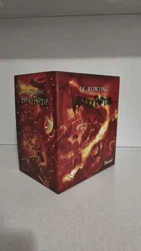 Livro Box Harry Potter vermelho