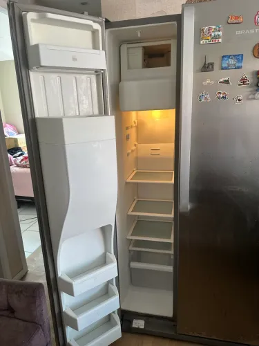 Geladeira Brastemp side by side 560L