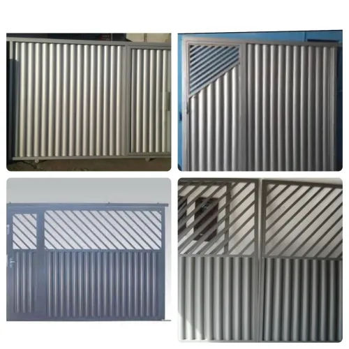 Portao de metalon