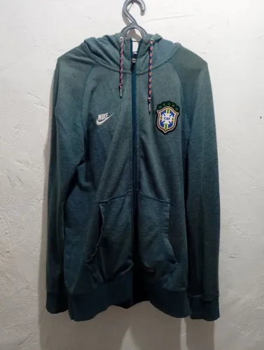 Jaqueta G Nike Sportswear Tech Fleece Brasil Authentic Masculina