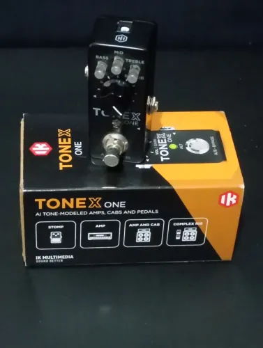 Pedal IK Multimedia TONEX One - Semi Novo | Completo na Caixa