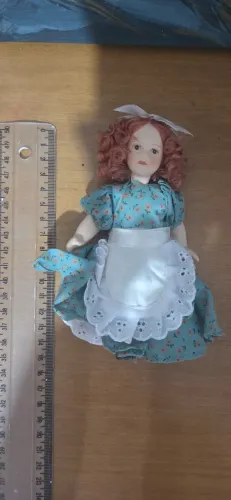 Reservada maria Boneca porcelana