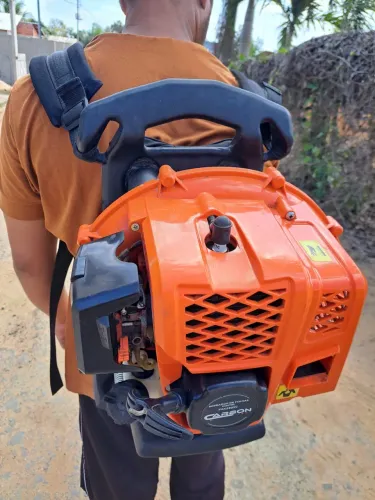 Soprador De Folhas Costal A Gasolina 2hp Muito Forte Leve