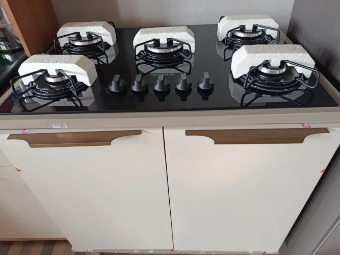 Vendo Fogão 5 bocas Cooktop com balcão