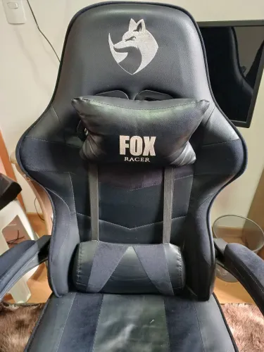 Vendo cadeira game couro