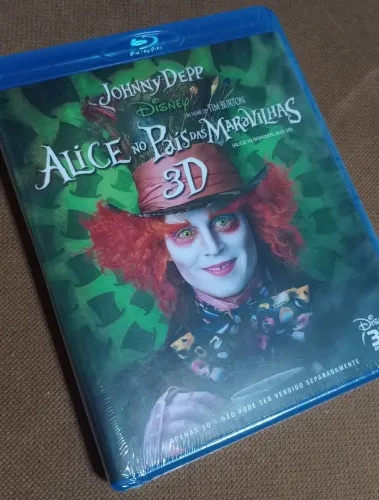 Combo 2 Filmes Blu-ray 3D - Alice No País Das Maravilhas + A Casa Monstro - LACRADOS