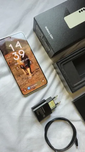 Galaxy S24 Plus Amarelo Âmbar [Aceito Oferta]