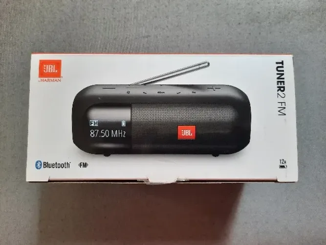 Caixa JBL Tuner 2 FM bluetooth black lacrado!