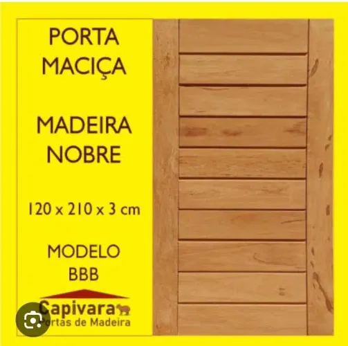 Porta de 1,20 em jatobá