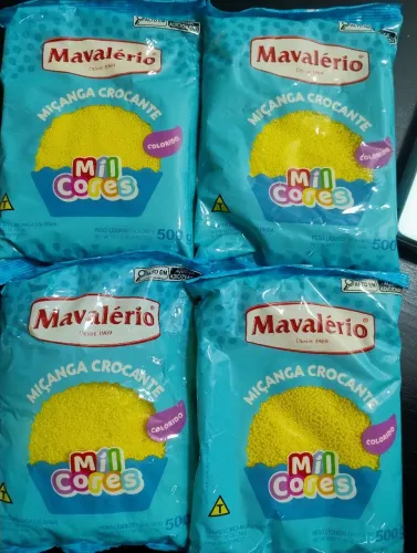 Miçanga mavalerio amarela