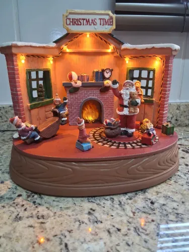 Lindo Cenário Musical Natalino
