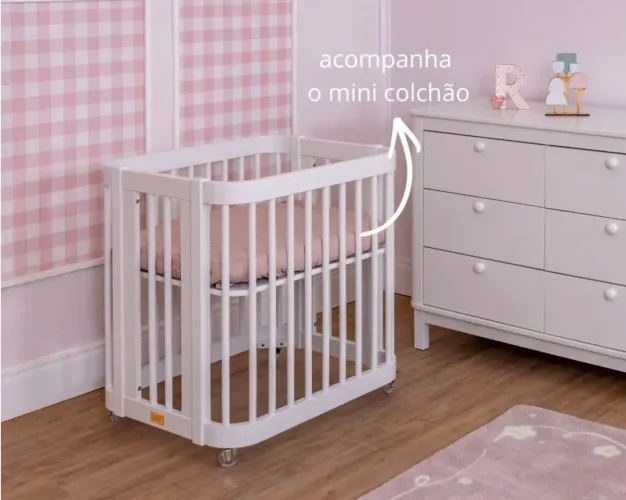 Berço evolutivo 3 em 1 Quater
