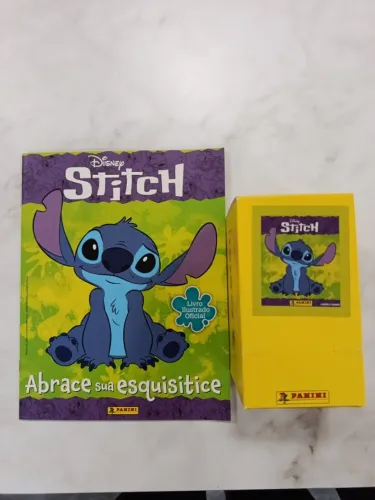 100 Pacotes de Figurinhas Lilo & Stitch + Album