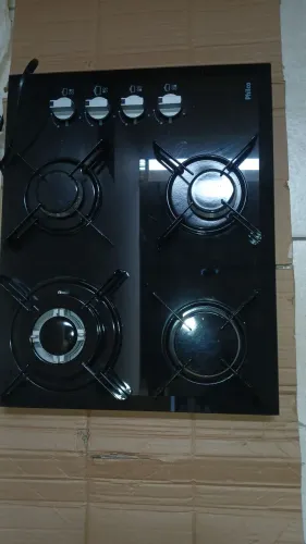 FOGAO COOKTOP PRETO CHEF 4 TC PHILCO
