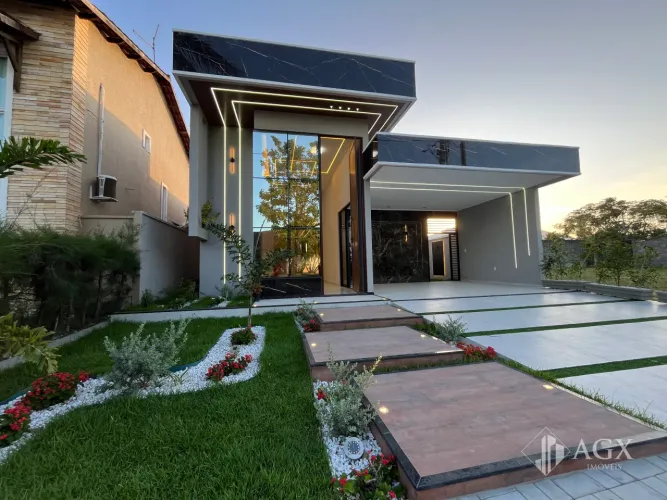CASA PLANA A VENDA NO CONDOMÍNIO JARDINS DA SERRA - LUZARDO VIANA - MARACANAÚ -CE